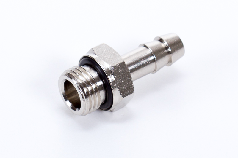 Stecknippel-Verschraubungen, mit O-Ring